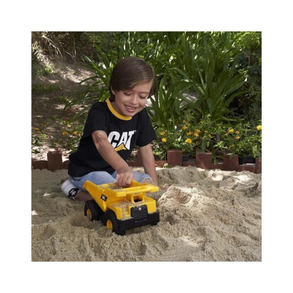 CAT Construction Fleet Dump Truck Vehicle Toys - Yellow - Image 7