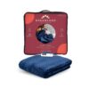 Dreamland Hurry Home Deluxe Velvet Warming Throw Blanket Large 160 X 120cm - Navy Blue