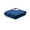Dreamland Hurry Home Deluxe Velvet Warming Throw Blanket Large 160 X 120cm - Navy Blue - Image 8