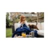 Dreamland Hurry Home Deluxe Velvet Warming Throw Blanket Large 160 X 120cm - Navy Blue - Image 10