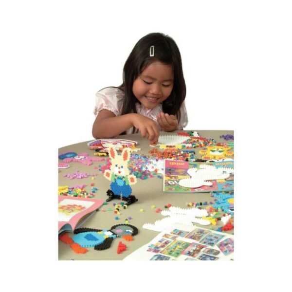 Hama Ironing Beads Pegboards Blister Heart Penguin & Christmas Tree - White - Image 2