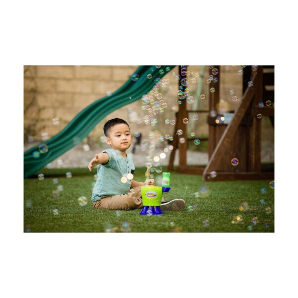 Gazillion Tornado Bubble Machine Toys Kids Bubble Blower 4500 Bubbles Per Min With Bubble Non-Toxic Solution 115ml - Multicolour - Image 2