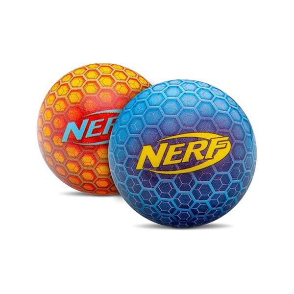 Nerf Super Bounce Balls 2 High Bounce Balls For Kids Indoor & Outdoor Fun Sports - Assorted Colours