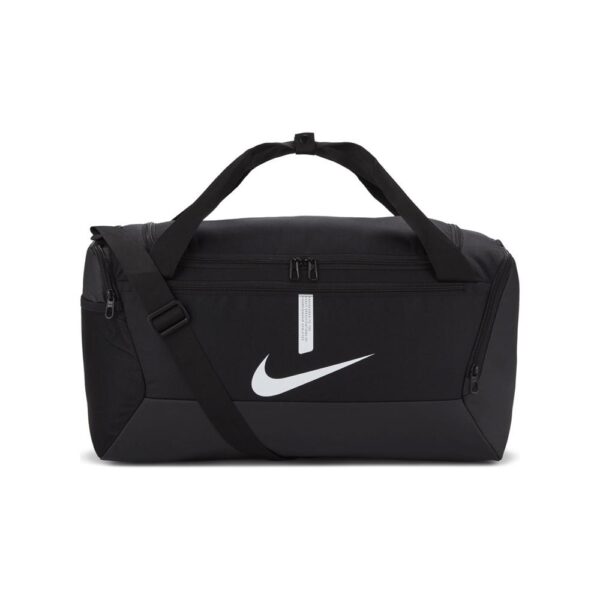 Nike Academy Team Football Duffel Bag Small 41 Litre Capacity 55cm x 32cm x 8cm - Black