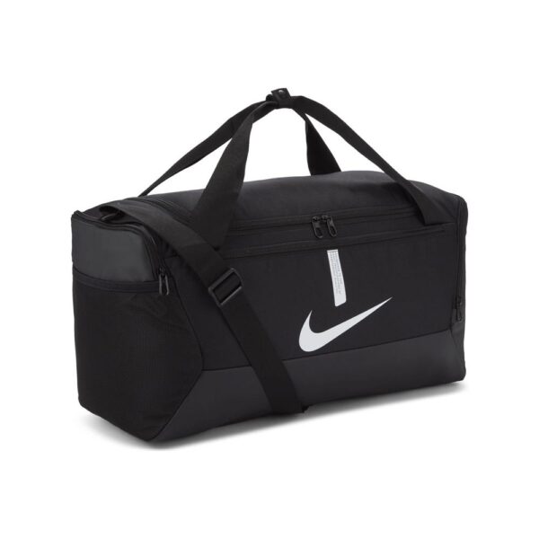 Nike Academy Team Football Duffel Bag Small 41 Litre Capacity 55cm x 32cm x 8cm - Black - Image 2