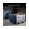Tower Cavaletto 4 Slice Toaster Stainless Steel 1800W - Midnight Blue & Rose Gold - Image 7