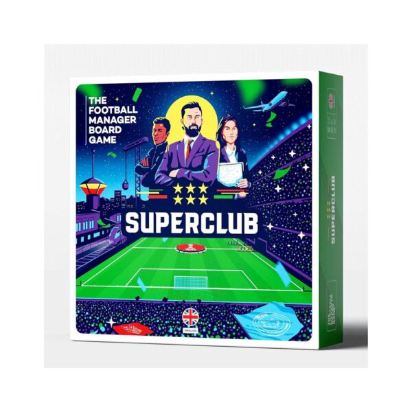 Superclub The Football Manager Board Game 2-4 Players - Multicolour