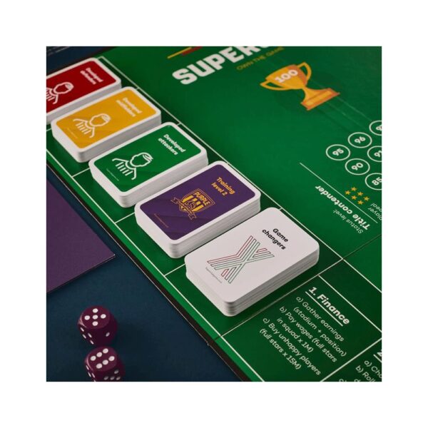Superclub The Football Manager Board Game 2-4 Players - Multicolour - Image 8