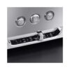 Russell Hobbs Luna Long Slot 2 Slice Toaster Stainless Steel 1420W - Copper - Image 3