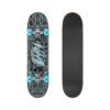 Xootz Doublekick Skateboard 31 Inch X 8 Inch 7 Ply Maple Deck - Industrial