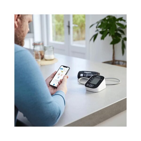Omron M2 Intelli IT+Smart Blood Pressure Monitor - Black/White - Image 4