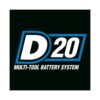 Draper D20 20V Li-ion Battery Charger 2.4A - Black - Image 4