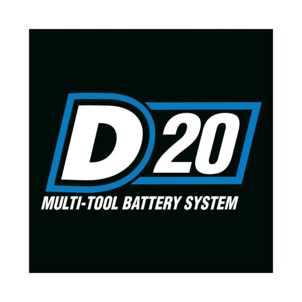Draper D20 20V Li-ion Battery Charger 2.4A - Black - Image 4