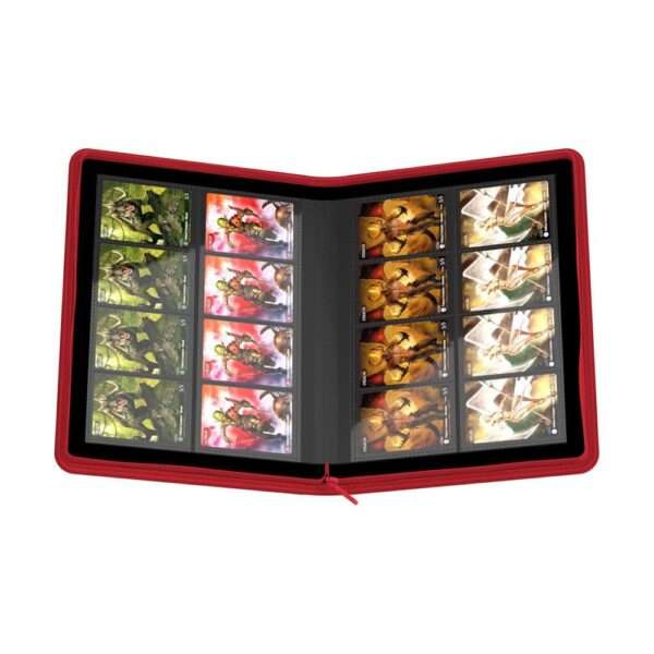 Ultimate Guard 320 16-Pocket XenoSkin ZipFolio - Red - Image 7