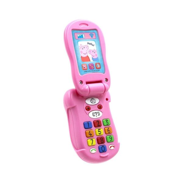 Peppa Pig Flip & Learn Toy Phone - Multicolour