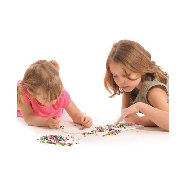 Hama Beads Blister Pack Create Fun Panda And Heart Designs 350 Beads - Purple - Image 5