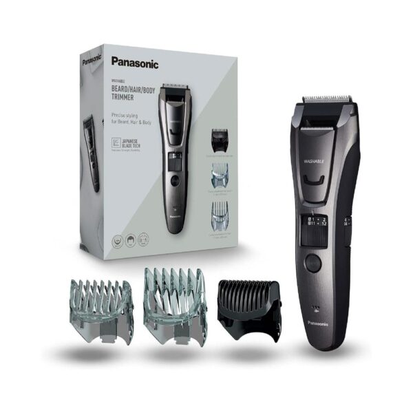 Panasonic All In One Cordless Beard Hair And Body Trimmer - Black