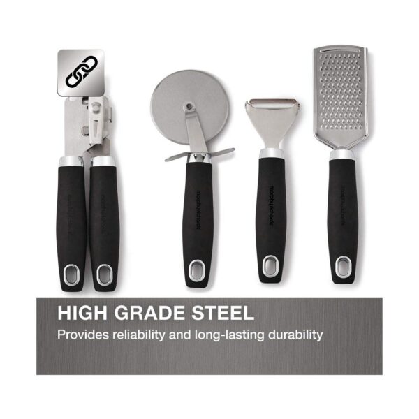 Morphy Richards Dune 4 Piece Gadget Set With Carousel Stand - Black - Image 4