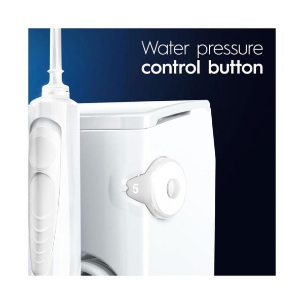 Oral-B Oral Health Center Irrigator Water Flosser 1 Oxyjet Nozzle 1 Water Jet Nozzle 1 iO4 Electric Toothbrush & 2 Heads - White - Image 5