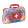 Peterkin Classic Doctor's Medical Carry Case Toy Roleplay Toys 11 Piece - Multicolour