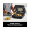 Ninja Foodi MAX Health Grill & Air Fryer Roast Reheat Bake And Dehydrate 2460W 3.8 Litres - Grey And Silver - Image 9