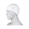 Speedo Bubble Cap Adult Size Active+ Swimming Cap - White - Image 3