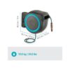 Gardena Wall-Mounted Hose Box RollUp M/L 25m - Turquoise - Image 2
