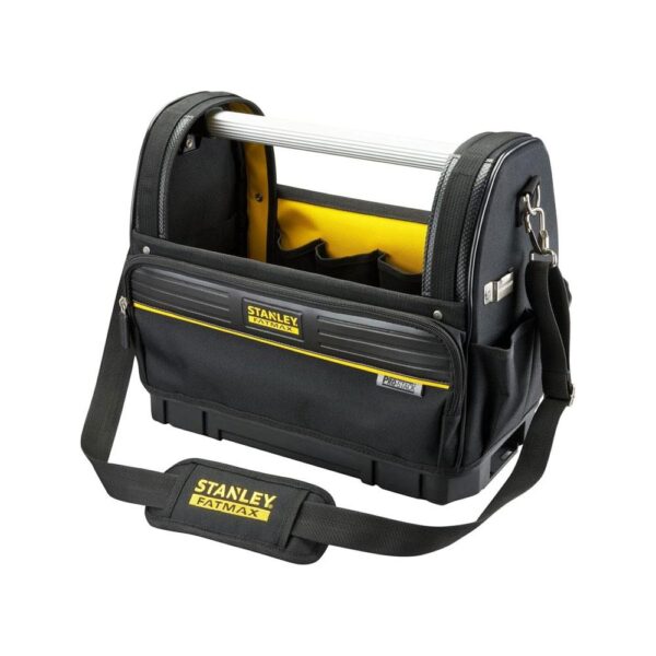 Stanley FatMax PRO-STACK Soft Open Tote Max Capacity 30kg 45 x 35 x 25cm 1-76-261 - Black