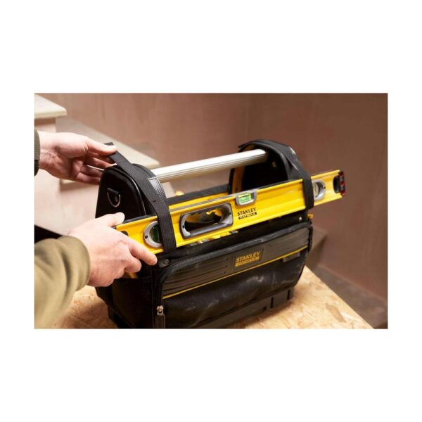Stanley FatMax PRO-STACK Soft Open Tote Max Capacity 30kg 45 x 35 x 25cm 1-76-261 - Black - Image 4