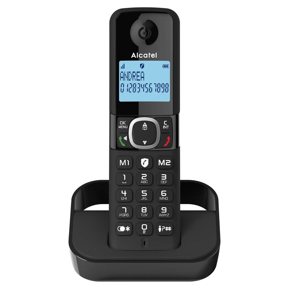 Alcatel F860 Single Cordless Phone - Black