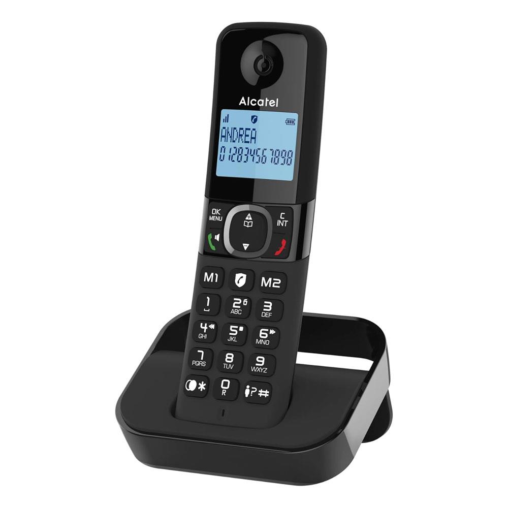 Alcatel F860 Single Cordless Phone - Black - Image 2