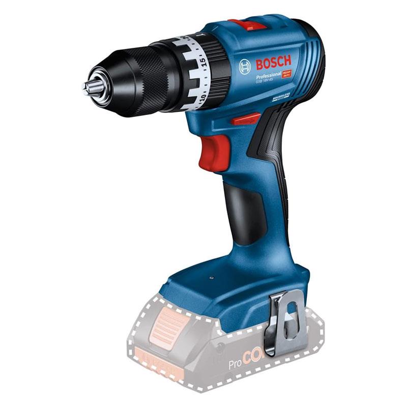Bosch Professional GSB 18V-45 18V Brushless Combi Hammer Drill Bare Tool