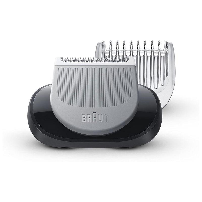 Braun Series 5 6 7 EasyClick Body Groomer Attachment 3 Different Trimming Lengths Grey - Image 2