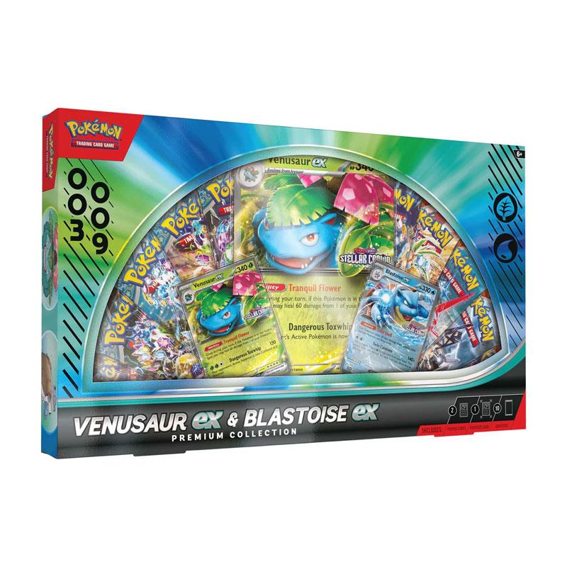 Pokemon TCG Venusaur ex Blastoise ex Premium Collection Trading Card Game