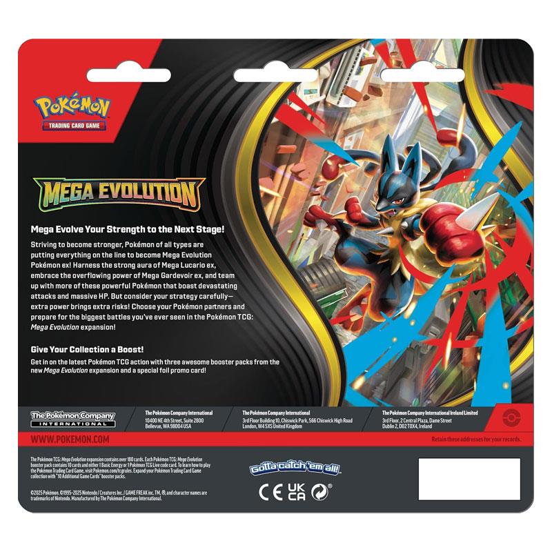 Pokemon TCG Mega Evolution 3 Pack Blister ME01 Golduck - Image 2