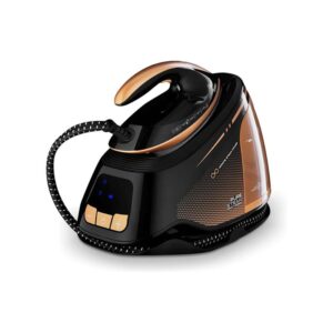 tower-puresteam-infinity-xpress-steam-generator-iron-black-gold-front-view