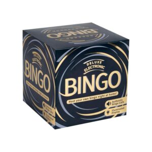 Ideal Deluxe Electronic Bingo Game Set with electronic caller and Bingo cards