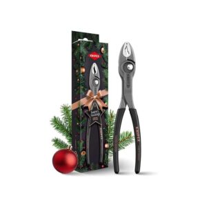 Knipex TwinGrip 200mm Christmas Edition Black front and side gripping pliers