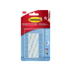 Command Mini Removable Adhesive Strips 40 Pack