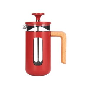 La Cafetiere Pisa 3-Cup Red French Press Coffee Maker 350ml