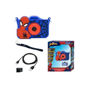 Lexibook Spider-Man kids digital camera blue red front view