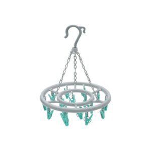 JVL round sock dryer with 16 pegs for socks and underwear