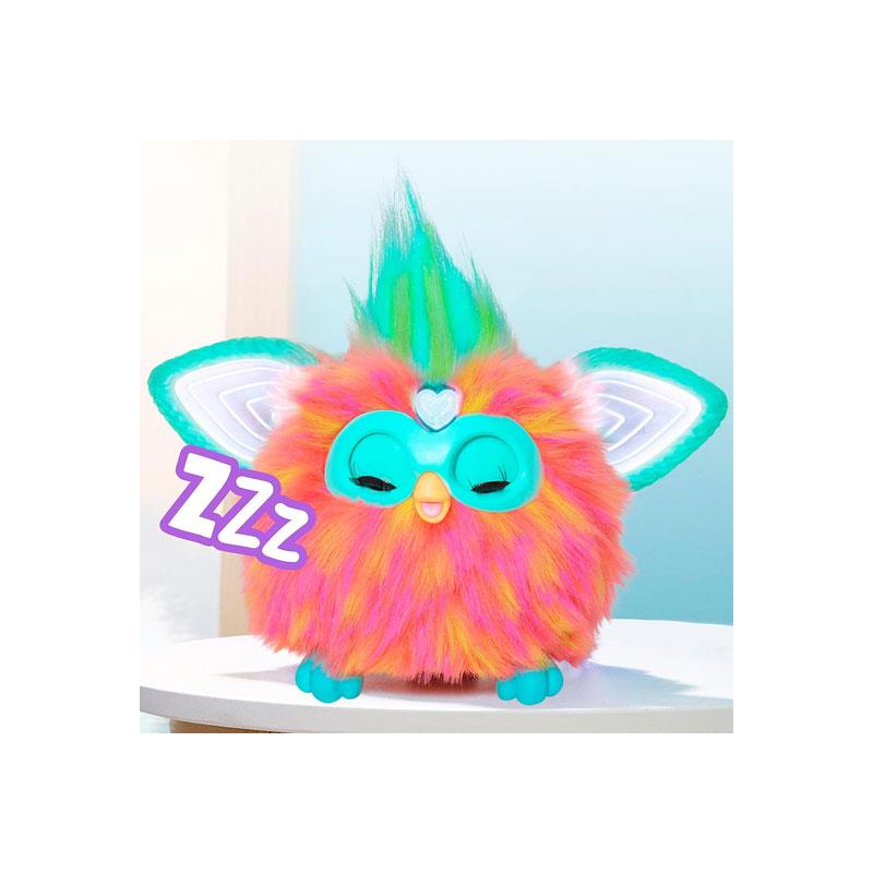 Furby Hasbro Coral Interactive Toy Plush English Version 6 Inch Electronic Pets Toys Multicolour - Image 2