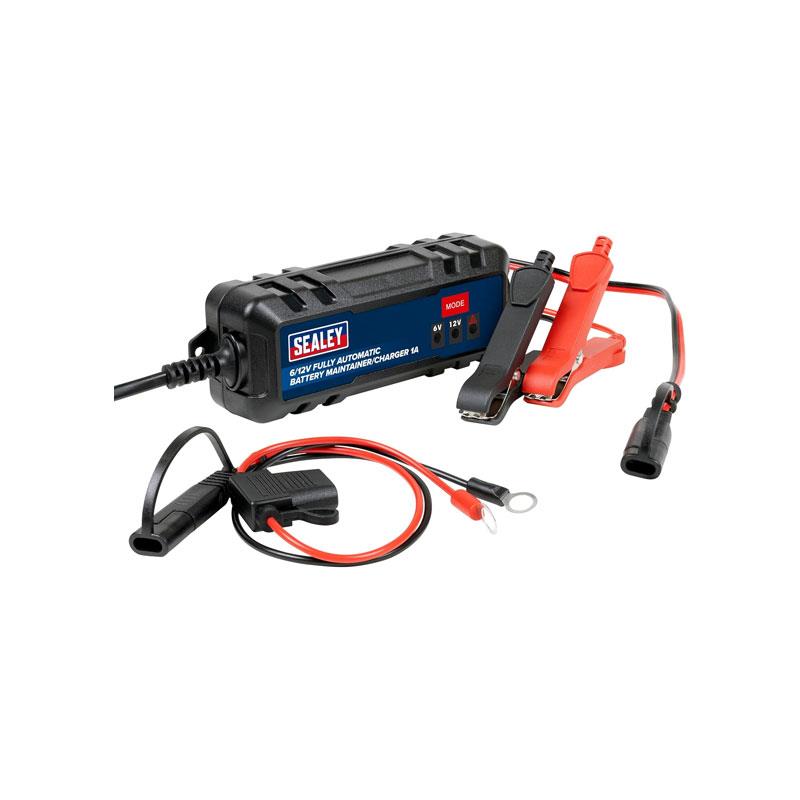 Sealey 6/12V fully automatic battery maintainer charger 1A