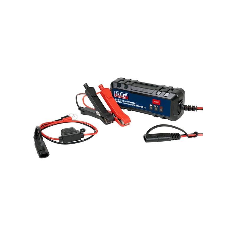 Sealey 6/12V Fully Automatic Battery Maintainer/Charger 1A - Image 3