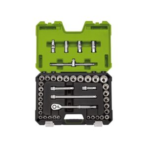 Draper Expert 41 piece socket set 1/2 inch square drive chrome vanadium