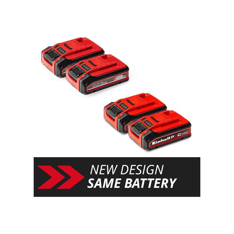 Einhell Power X-Change Plus 18V 4.0Ah Lithium-Ion Battery Twinpack - Image 2