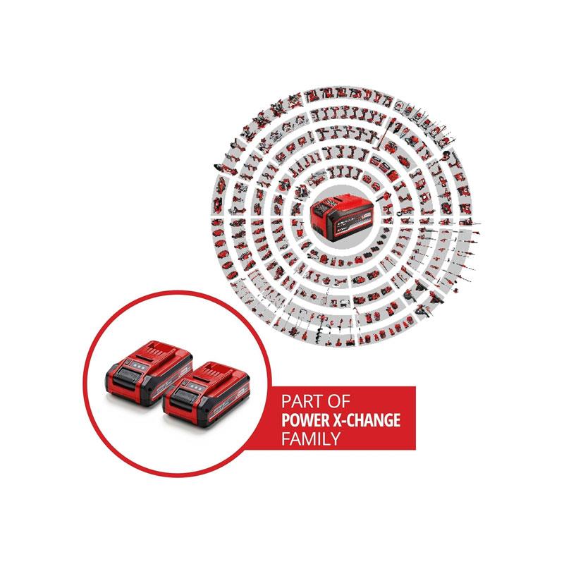 Einhell Power X-Change Plus 18V 4.0Ah Lithium-Ion Battery Twinpack - Image 3