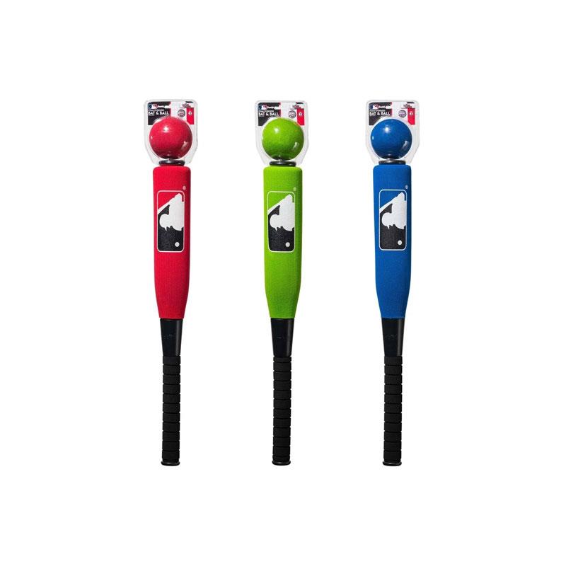 Franklin MLB 24' Oversized Foam Bat And Ball 1 Bat + Ball Sets Assorted Colour - Image 2
