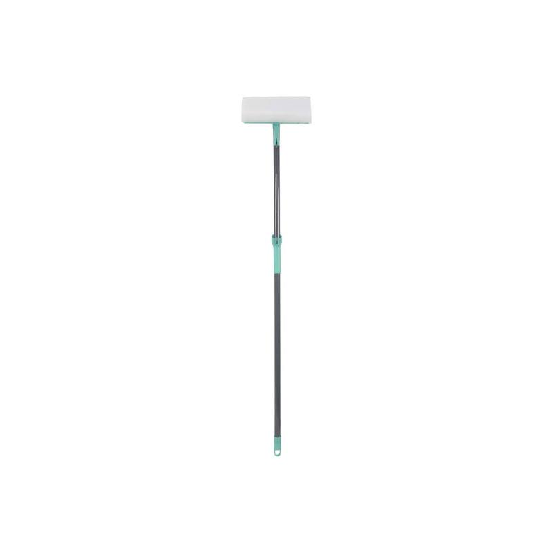 JVL Flat Sponge Squeegee Floor Mop Super-Absorbent Turquoise/Grey - Image 6